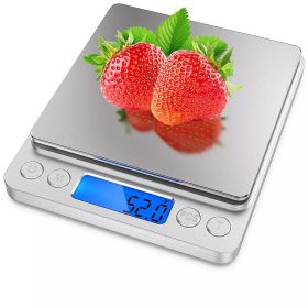 Small Digital Food Scale Ounce OZ And Gram Scale, Kitchen Scale 3000g 0.1g High Precision For Baking, Soap Making, Jewelry